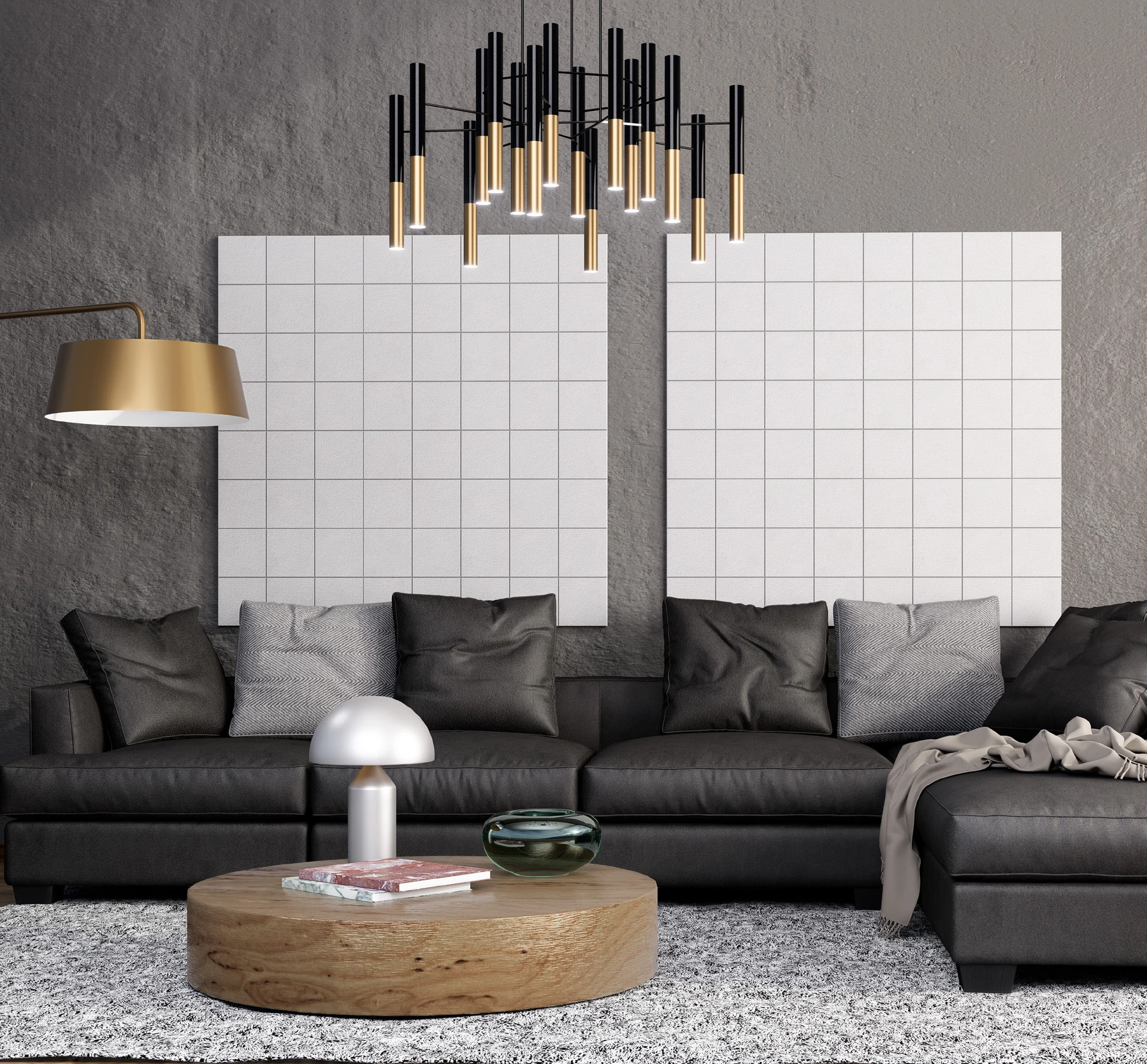 Akoestisch PET-vilt – TileFlex