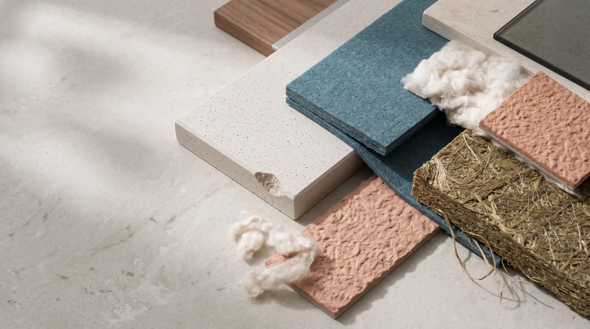 Materialen voor akoestische interieurs