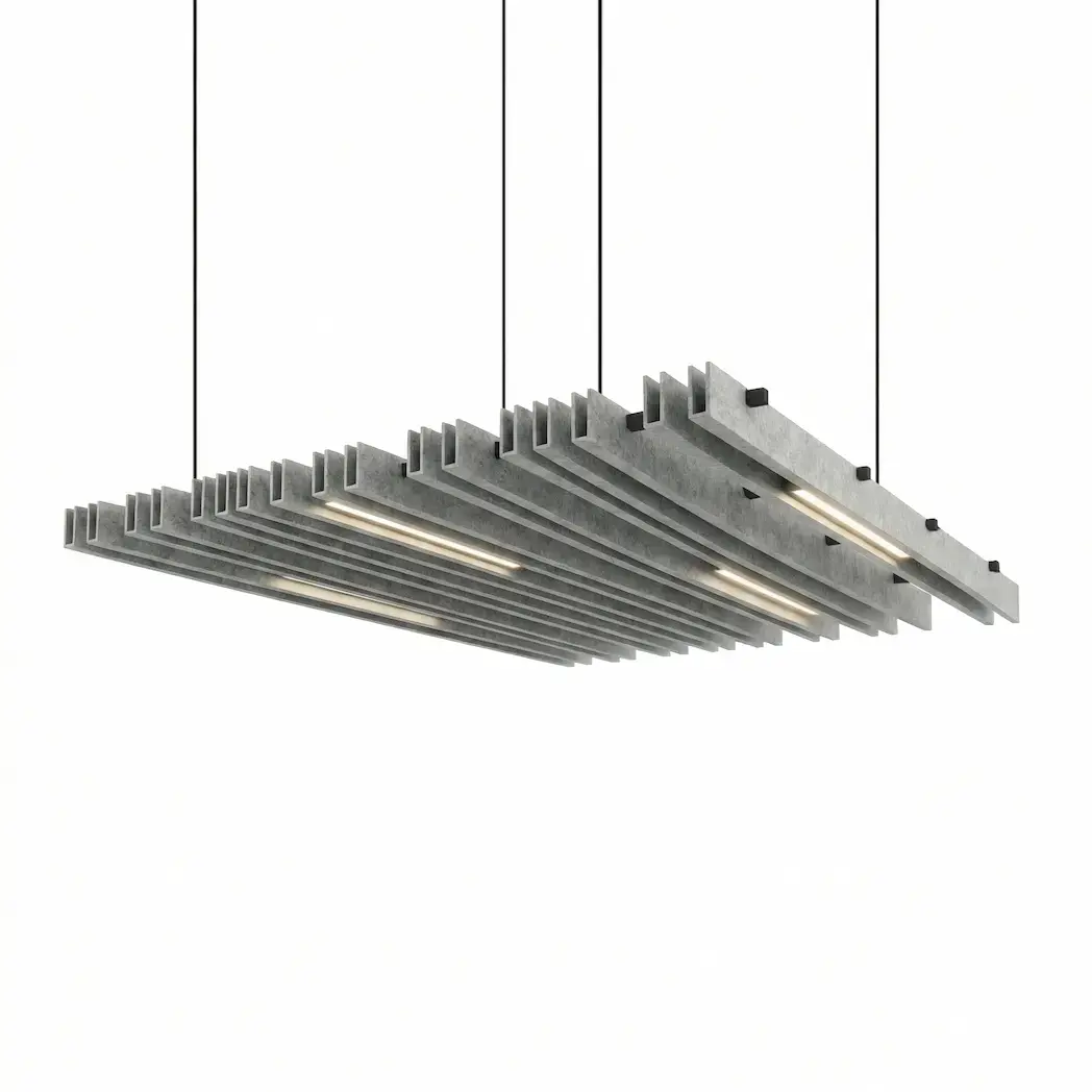 Akoestisch PET-vilt – LinearScape